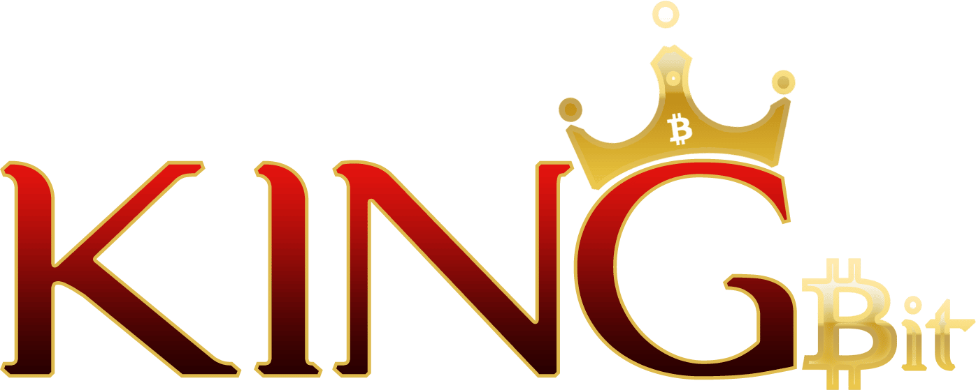 kingbit casino_logo_white_empty